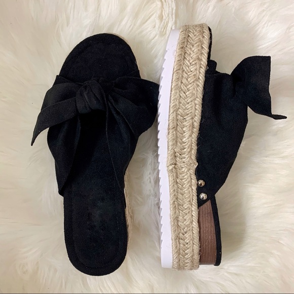 NEW Sami Platform Slip-On’s- in Black - Picture 2 of 6